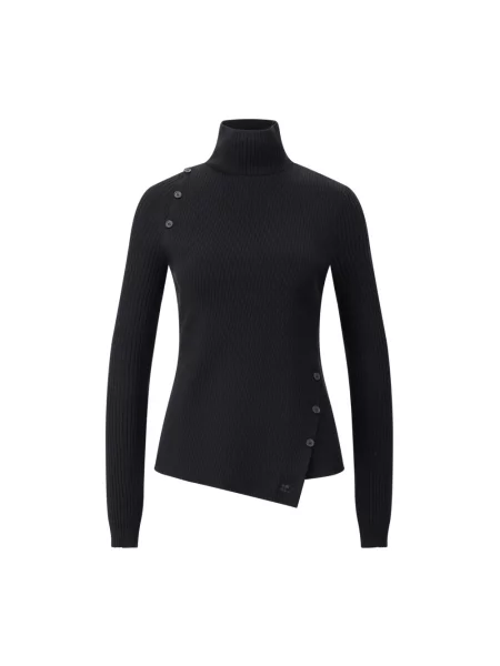 Sweter Courreges czarny