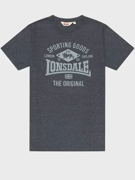 Футболка Lonsdale сіра