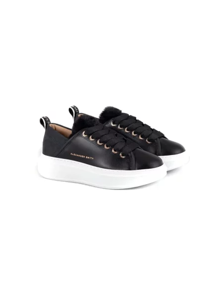 Sneakersy Alexander Smith casual czarne