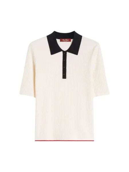 Koszulka Max Mara Studio biała