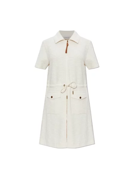 Sukienka Moncler beżowa