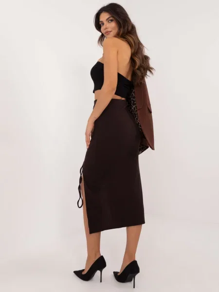 Fustă Fashionhunters negru