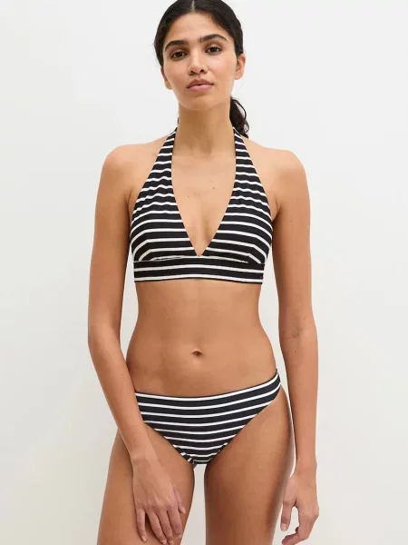Marc O'Polo Bikini nadrágok Essentials éjkék fehér