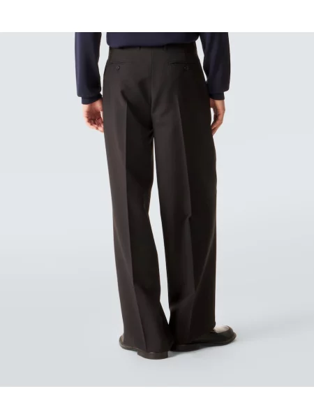 Pantaloni Givenchy de lână negru