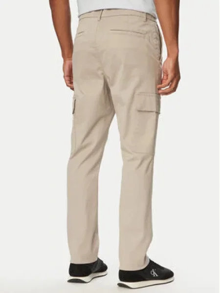 Calvin Klein nadrág cargo bézs