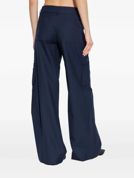 Pantaloni Off-white alb