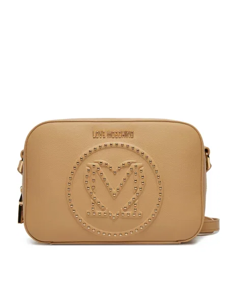Τσάντα LOVE MOSCHINO μπεζ