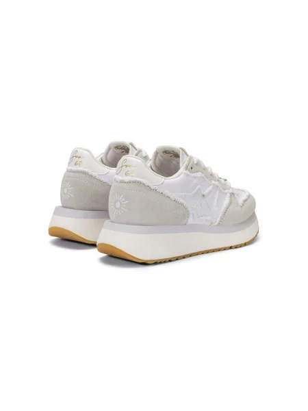 Pantofi Sun68 alb