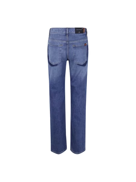 Jeansy 7 For All Mankind niebieskie