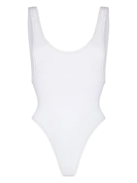 Costum de baie Reina Olga stretch alb