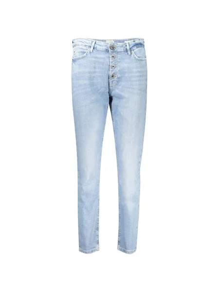 Jeansy skinny Guess z wysoką talią niebieskie