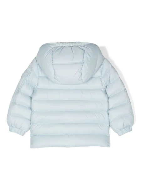 Kurtka dziecięca Moncler Enfant niebieska