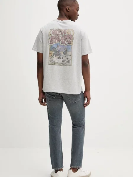 Levi's jeansy szare