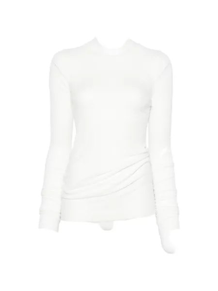 Lung tricou Rick Owens tricotate