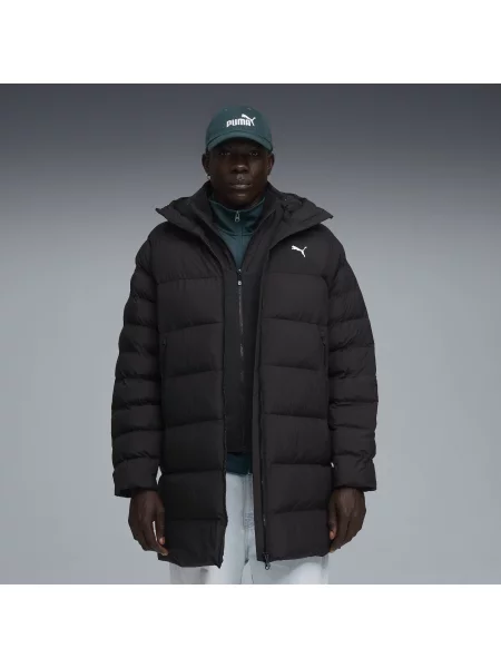 PUMA parka z kapturem Mono Odzież XXS czarny