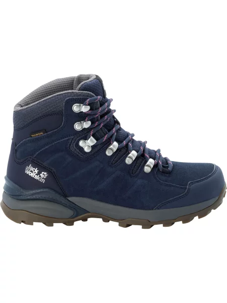 Buty trekkingowe Jack Wolfskin Refugio Texapore Mid czarne