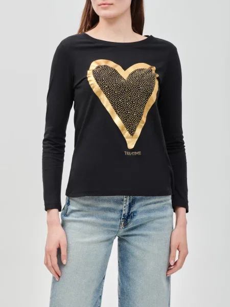 Лонгслів Angi & Angi чорний