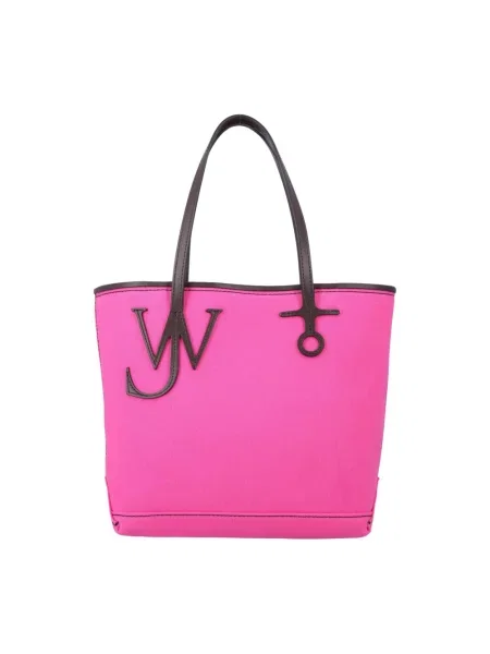 Torba Jw Anderson skórzana różowa