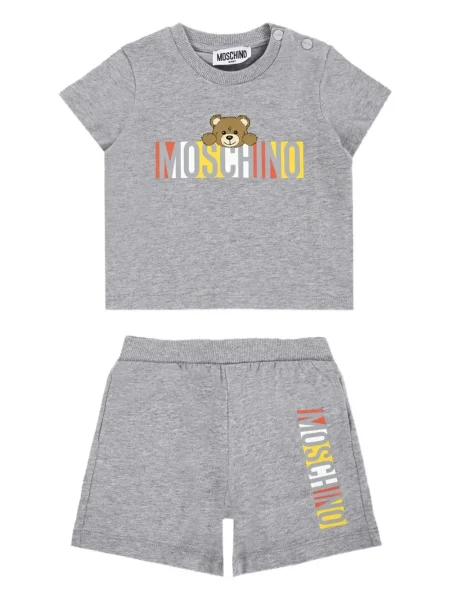 Szorty dziecięce Moschino szare