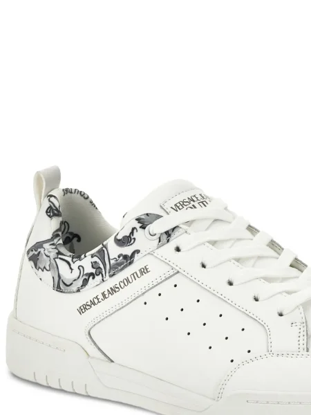 Sneakerși Versace Jeans Couture cu imagine alb
