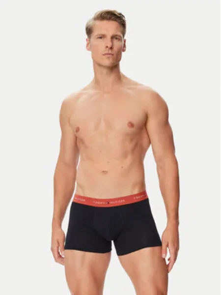 Tommy Hilfiger boxerky pánske s elastanom čierna