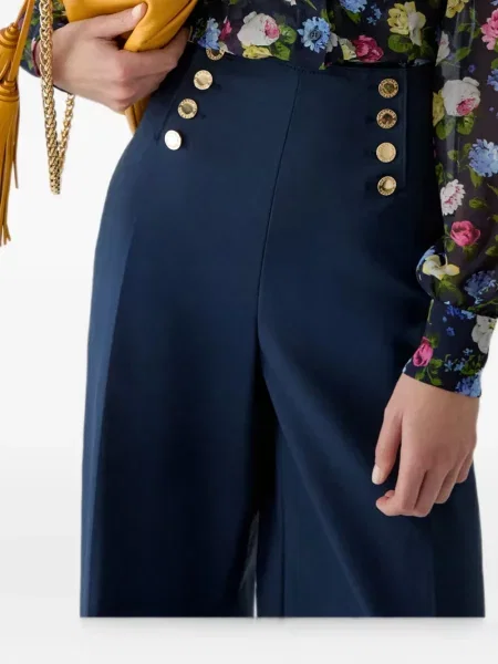Pantaloni Carolina Herrera alb