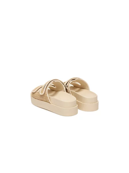 Pantofle Dkny béžové
