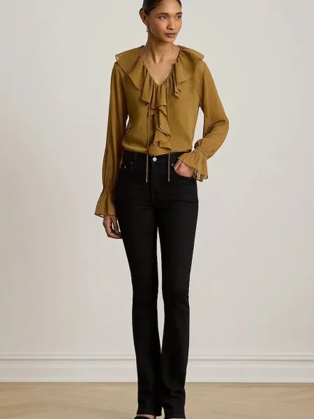 Блузка Lauren Ralph Lauren с рюшами
