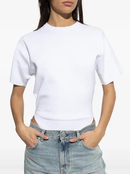 Tricou Haikure scurt alb