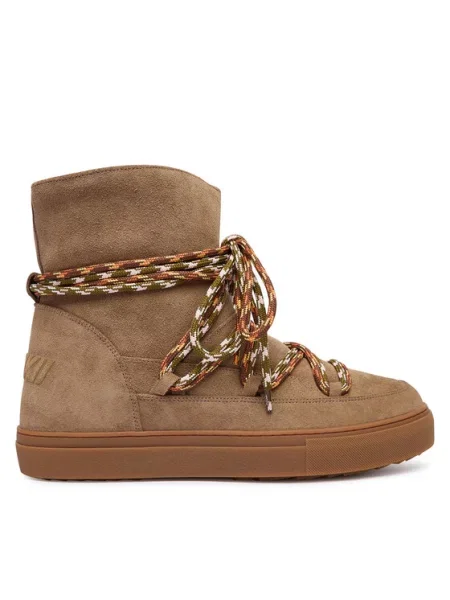 Inuikii Snehule Suede Double béžová