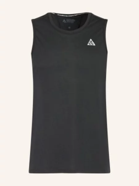 Nike Běžecké Tričko Solarchase černá