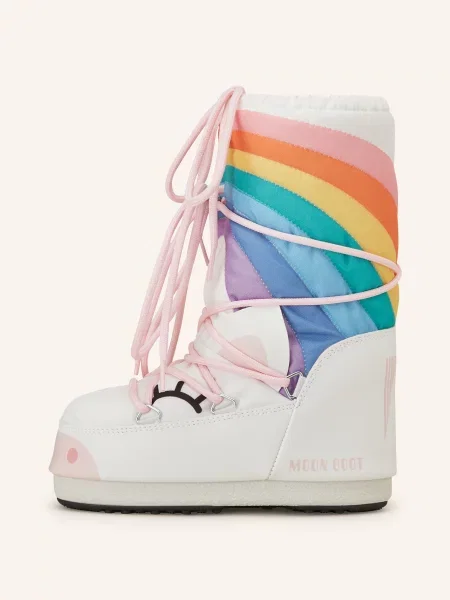 Śniegowce Moon Boot białe