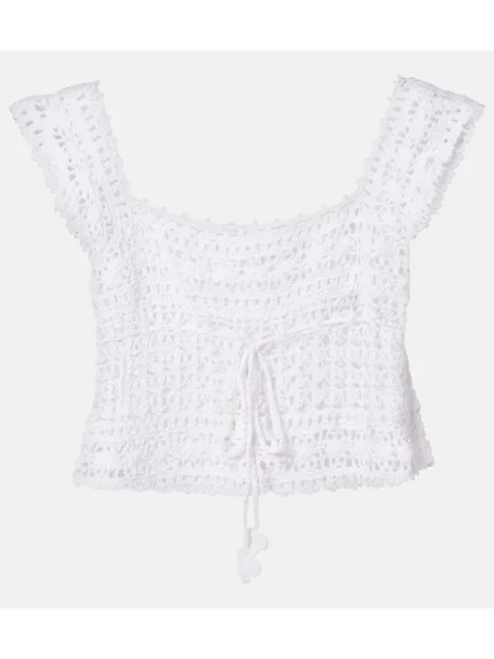 Top Anna Kosturova ošišan bijela