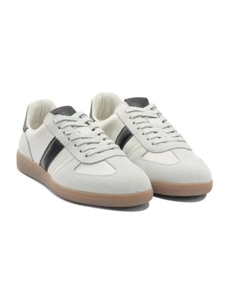 Sneakersy Tom Ford zamszowe białe