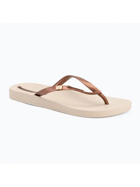 Șlapi pentru femei Ipanema Anatomic Brasilidade beige/copper bej