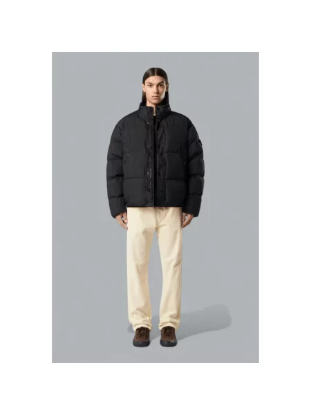 Kurtka puchowa Stone Island z kamieniami czarna