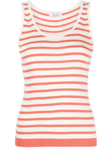 Top Max Mara tricotate alb