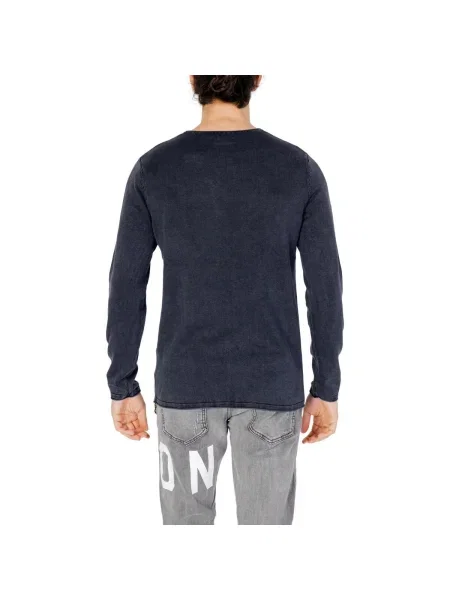 JACK & JONES Sveter Leo námornícka modrá