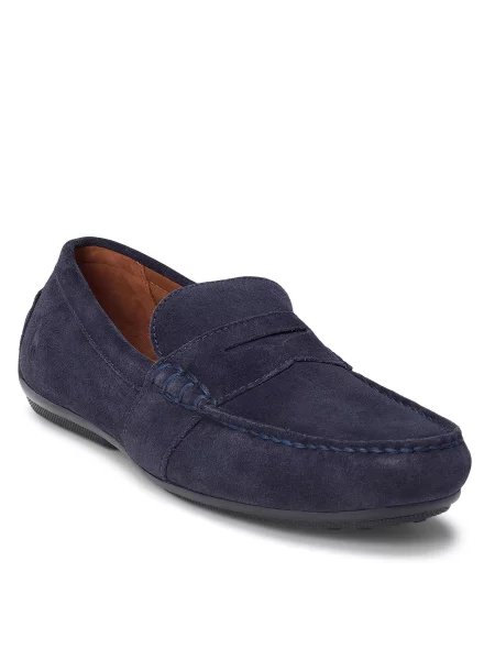 Μοκασίνια Polo Ralph Lauren Reynold Hunter Navy μπλε
