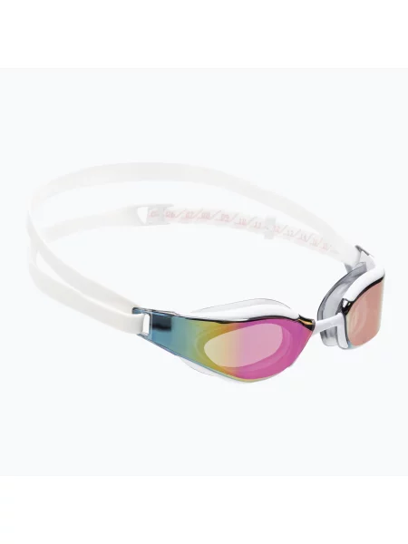 Okulary do pływania Speedo Fastskin Hyper Elite Mirror white/oxid grey/rose gold białe