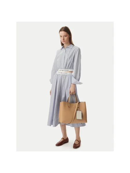 Torebka Tommy Hilfiger beżowa