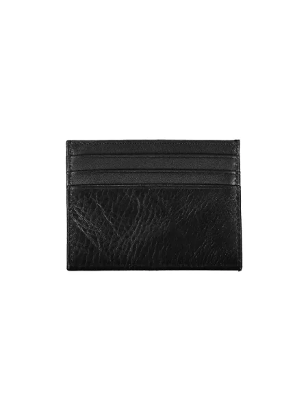 Portfel Tommy Hilfiger skórzany elegancki czarny