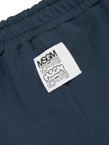 Szorty dziecięce Msgm niebieskie