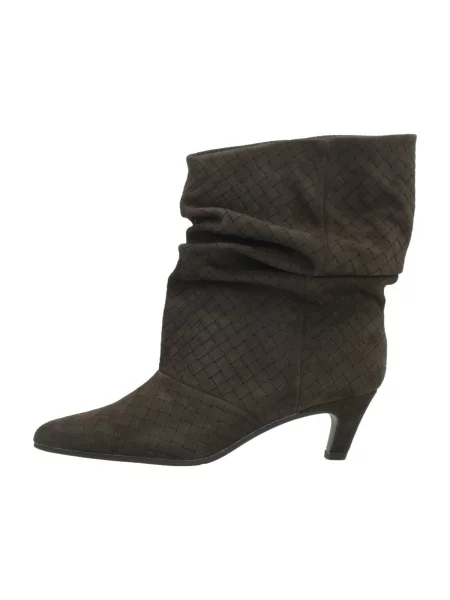 Semišové čižmy Exé Shoes hnedá