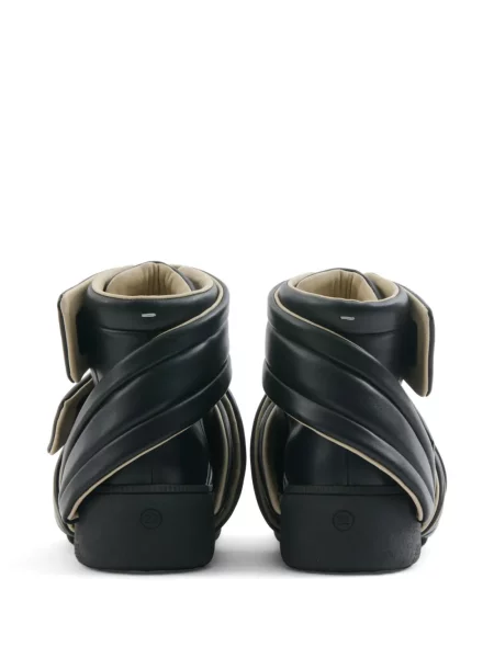 Sneakerși Maison Margiela din piele negru