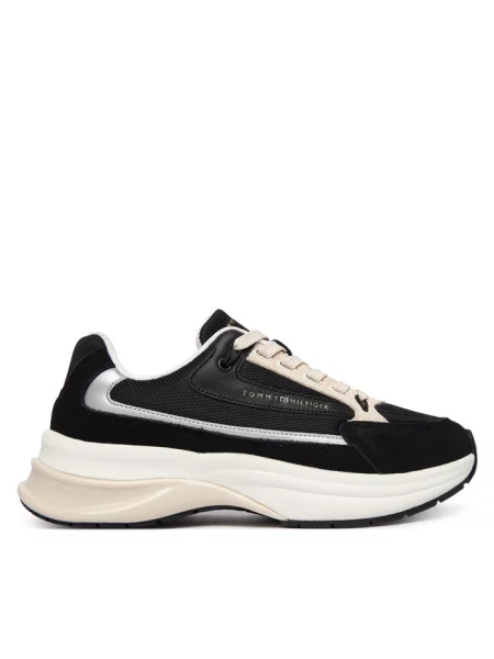 Sneakersy Tommy Hilfiger czarne
