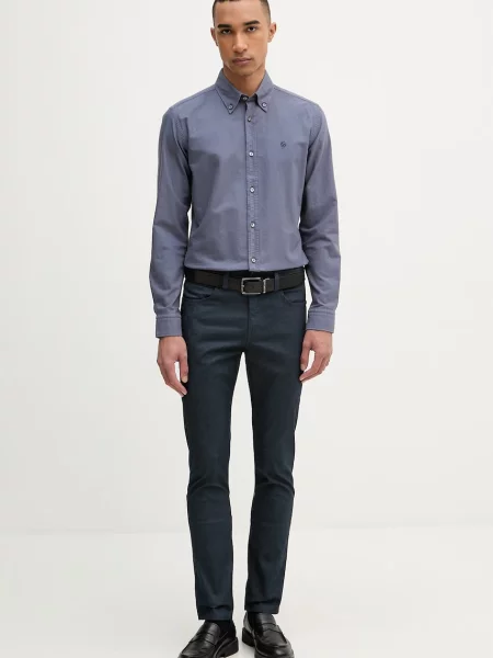 BOSS oxford srajca ROAN modra