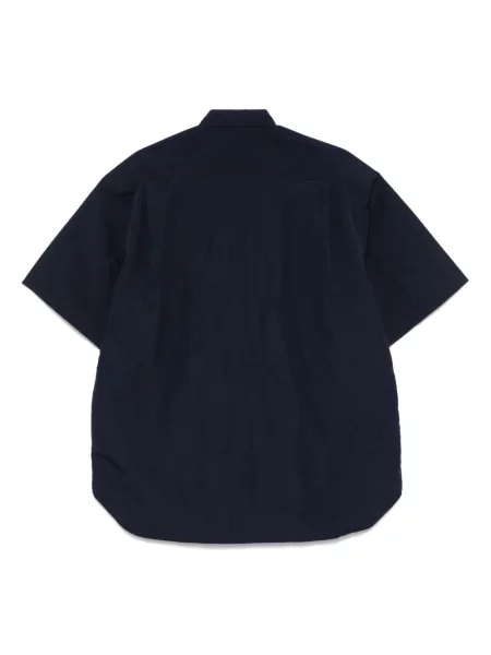 Риза Comme Des Garçons Homme бродирана синьо