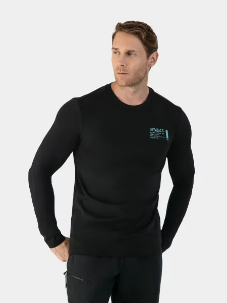 AVECS Лонгслів чорний