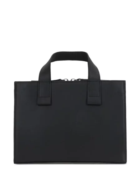 Кожена кожена чанта Discord Yohji Yamamoto черно